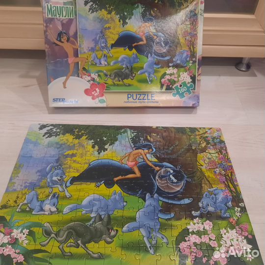 Детские пазлы пакетом