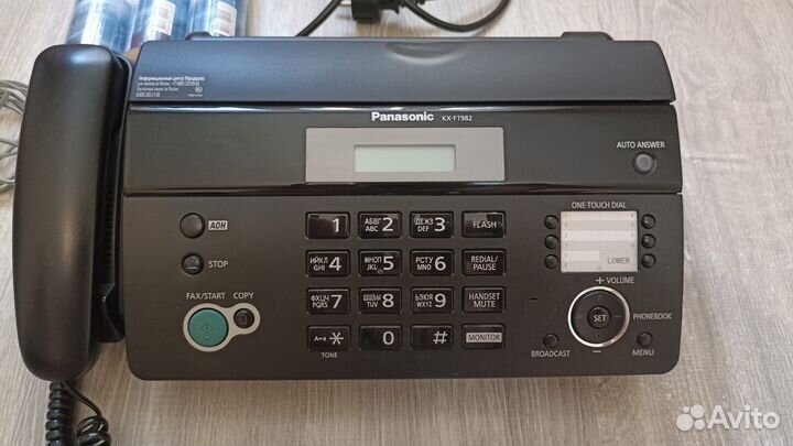 Телефон-факс Panasonic KX-FT982RU