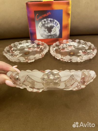 Сервировочные тарелки 3 штуки