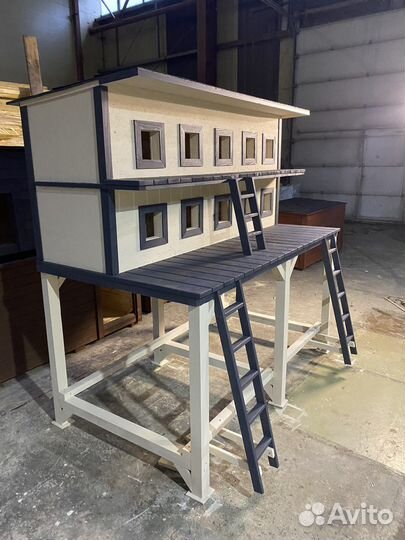 Будка для кошки зимняя