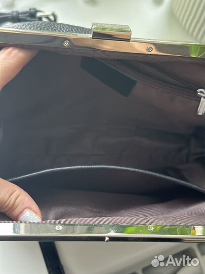 Сумка натуральная кожа/замша