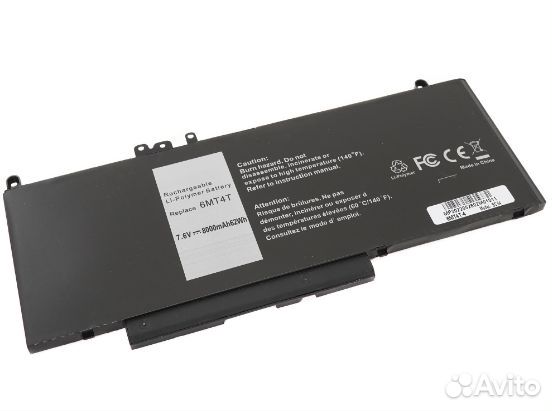 Аккумулятор Dell Latitude 3150, E5470 / 6MT4T