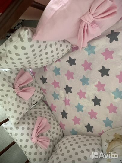 Бортики в детскую кроватку