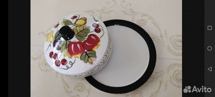 Салатник фарфор, тортница