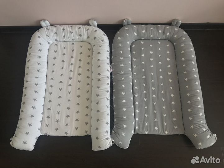 Кокон гнездышко для новорожденных для двойни