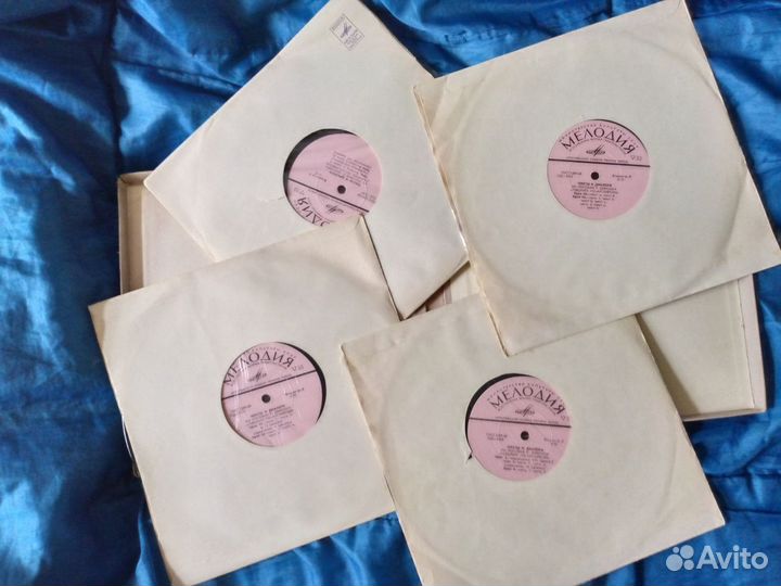 Пластинки виниловые 