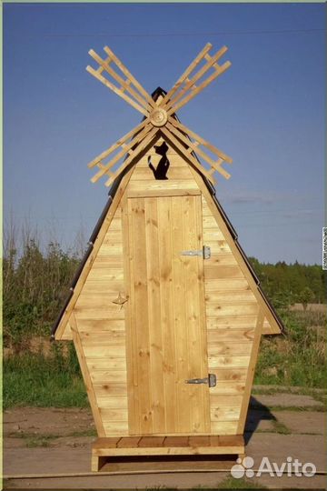 Дачный туалет домик фмя 755
