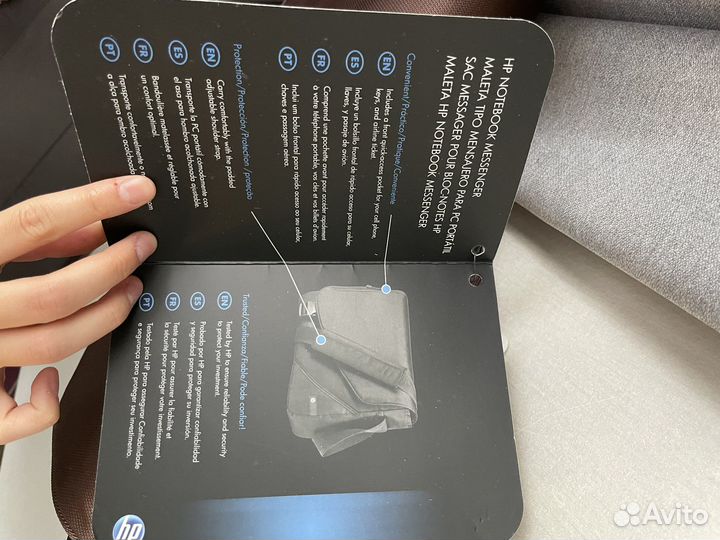 Сумка для ноутбука hp оригинал вместительная новая