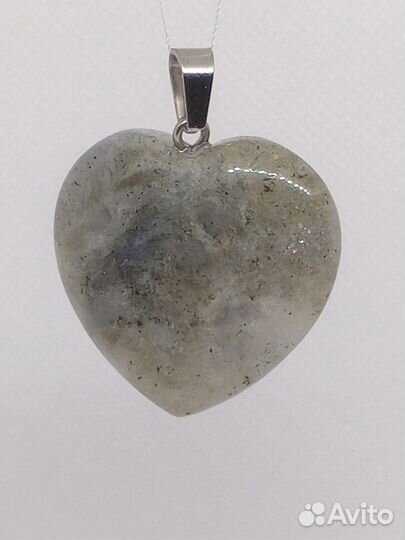 Кулон из натурального лабрадорита