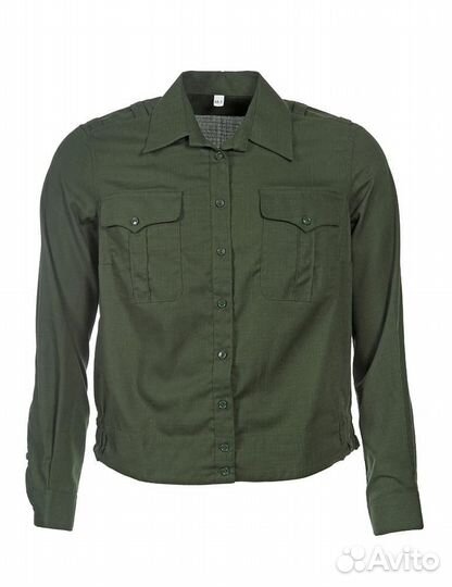 Рубашка офисная длинный рукав