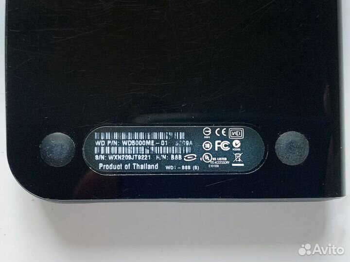 Внешний жесткий диск Western Digital 500 Гб