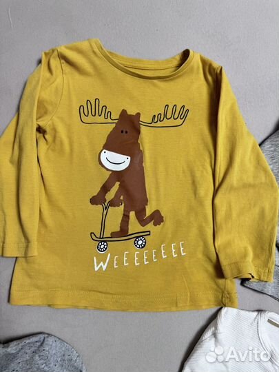 Пакет фирменных вещей для мальчика 98 104