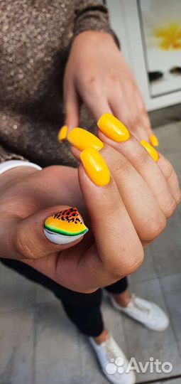 Гель лак. Маникюр. Наращивание ногтей