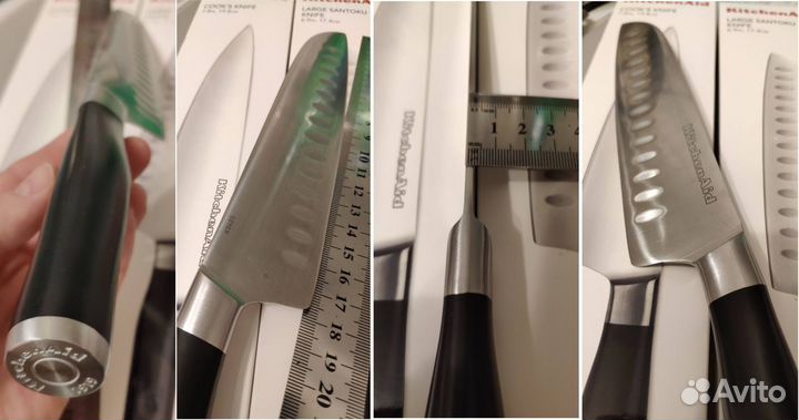 Кухонный нож KitchenAid large santoku 17.4cm Новый