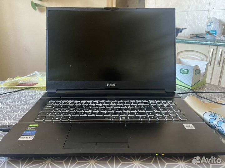 Ноутбук Haier 1650TI 10200H 16 ddr5 512 ssd m2