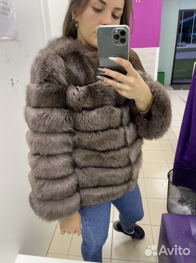 Шуба песец