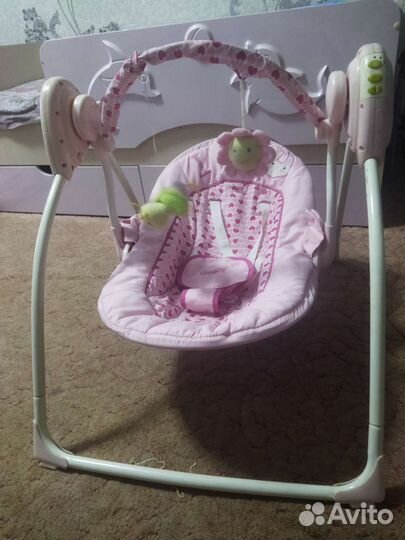 Детская качеля-люлька электронная
