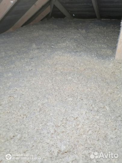 Утепление задувной минватой ursa BW