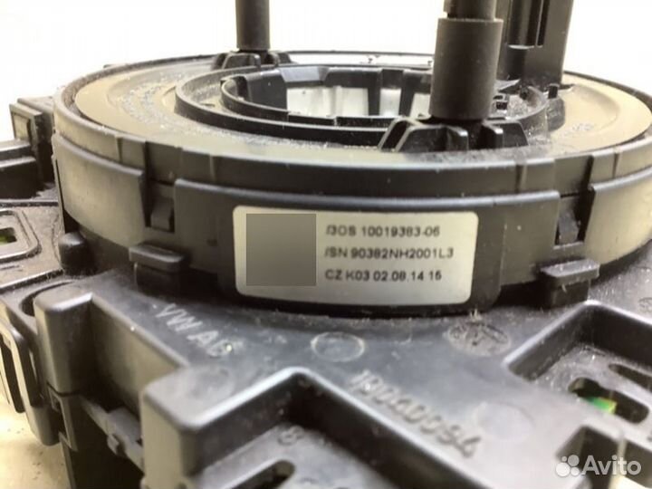 Механизм подрулевой для SRS (ленточный) Audi A3 8V