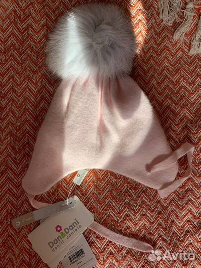 Шапочка зимняя для девочки