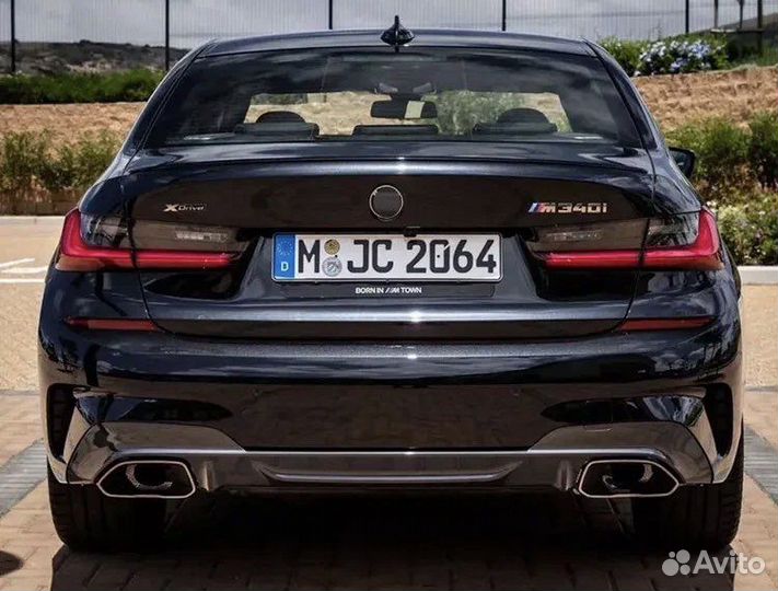 Диффузор (накладка) и насадки bmw g20 m340