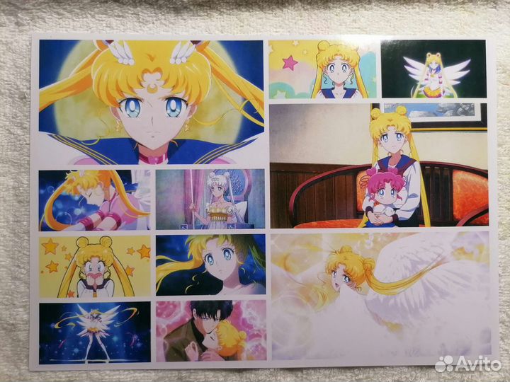 Стикерпаки Сейлормун Sailor Moon а5