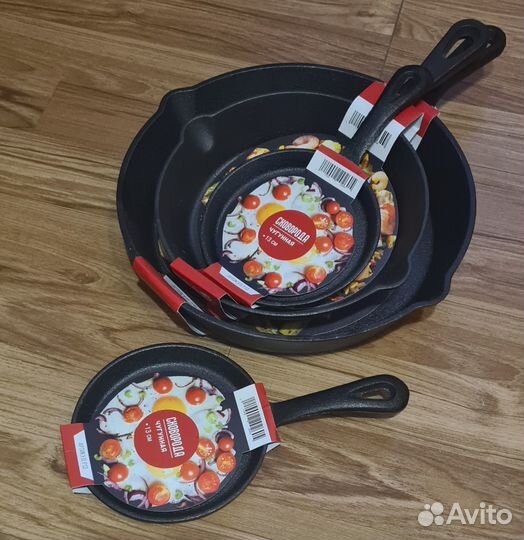 Чугунные сковороды