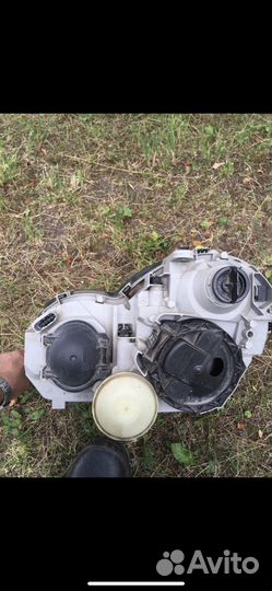 Фары на mercedes w203 рейсталинг