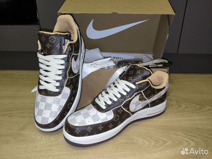 Кроссовки Nike Louis Vuitton X air force 1 Low