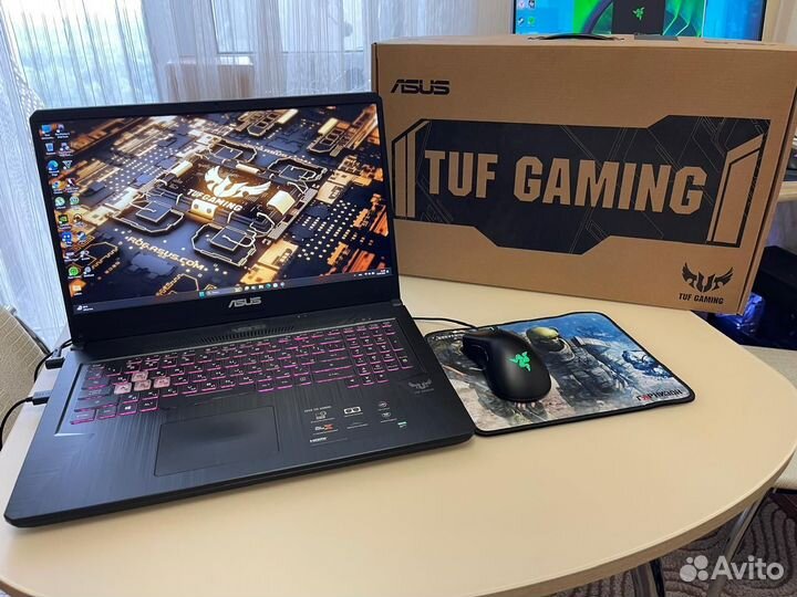 Игровой ноутбук Asus tuf gaming f17 fx705d