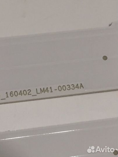 Lm41-00334a lm41-00335a на samsung ue49mu6300u