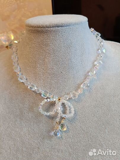 Бусы с эффектом Аврора бореалис