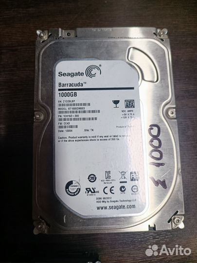 Жесткий диск seagate