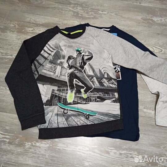 Толстовка для мальчика 158 пакет вещей футболка