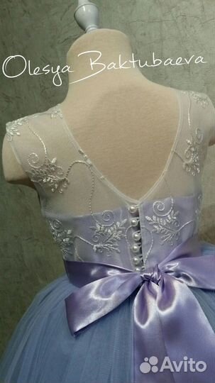 Платье для девочки на торжество, выпускной