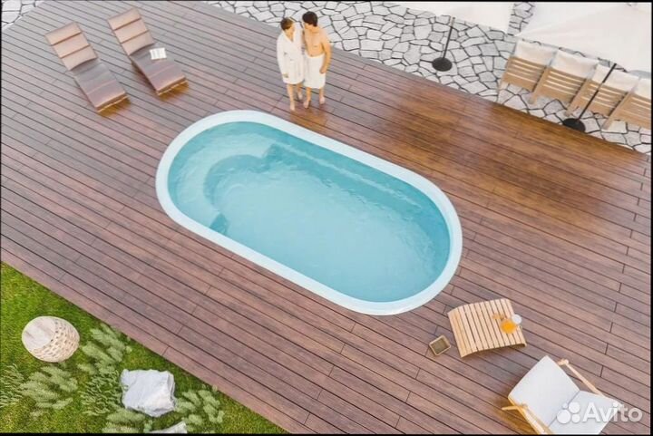 Композитный бассейн Премиум premium