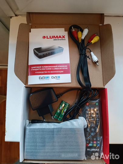 Приставка для цифрового тв Lumax dv1107hd