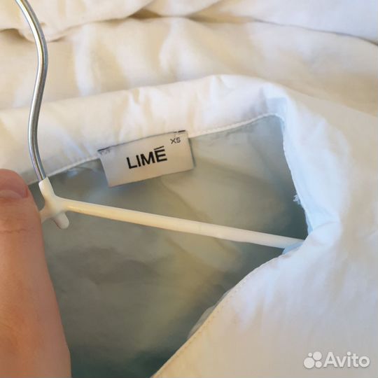 Блузка с воротником Lime