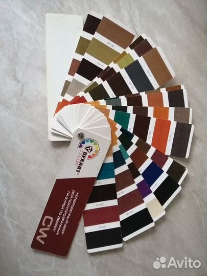 Веер для колеровки