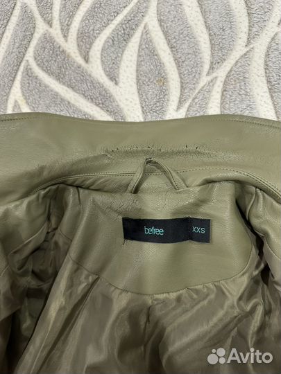 Кожаная куртка косуха 40-42