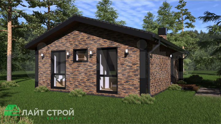 Дом 89,5 м² на участке 6 сот.