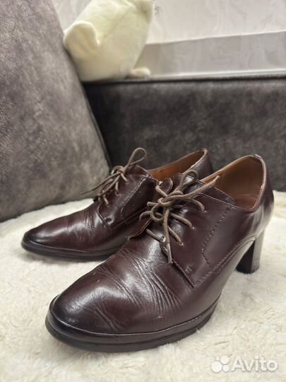 Туфли кожанные