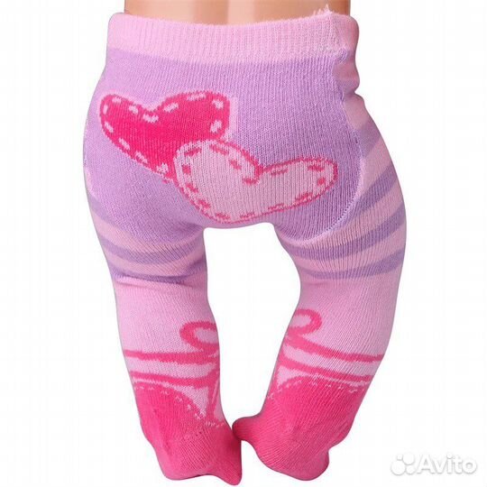 Колготки одежда для куклы baby born 43 см