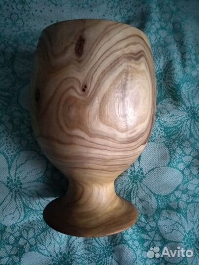 Кубок, ваза деревянная