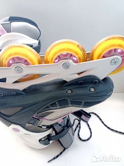 Роликовые коньки lacetti, новые, 39 размер