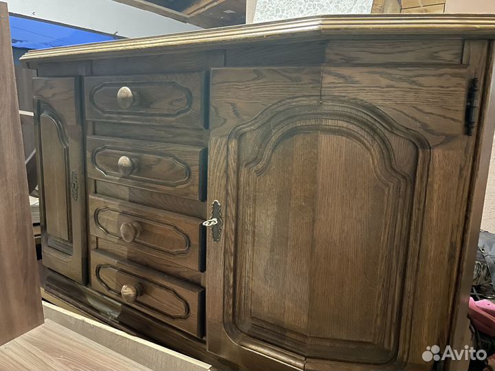 Комод из массива + тумба с выдвижной полкой.Польша