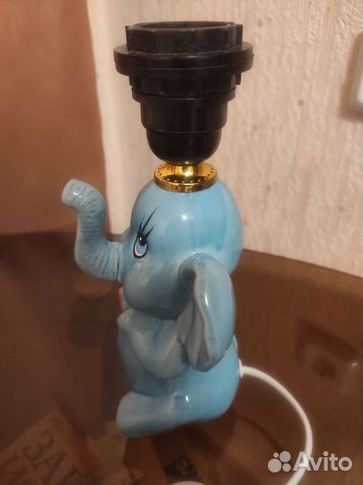 Лампа светильник ночник слоник