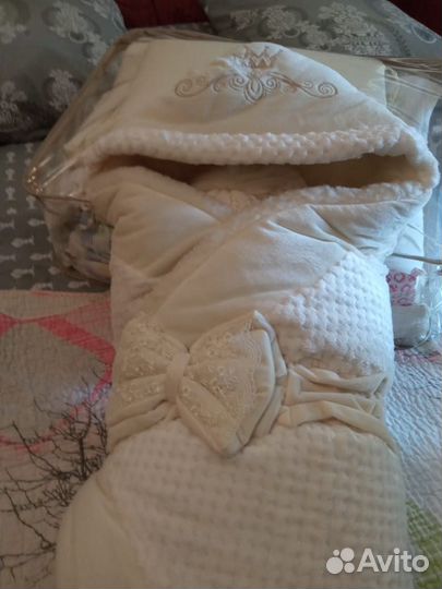 Конверт на выписку зимний