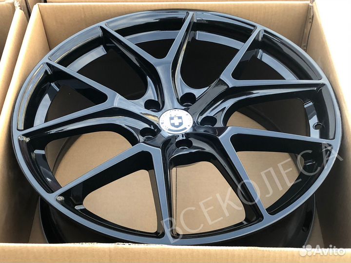 Hre p101 r19 5-112 8,5J черный глянец