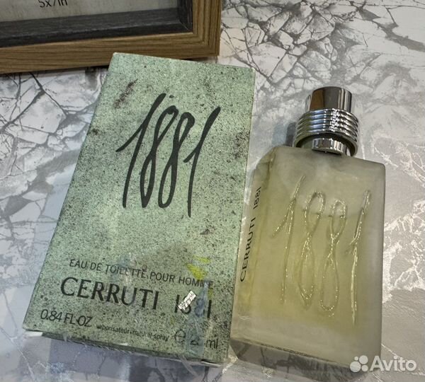 Cerruti 1881 pour homme edt 25 мл оригинал винтаж